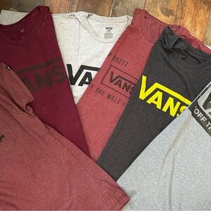 VANS T-Shirt Large (bundle) Gently Used